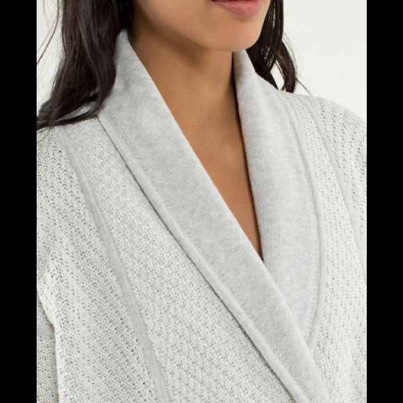 Lululemon Post Practice Cardi - Picture 7 of 9